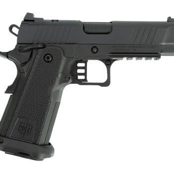 MAC 12500014 9 DS-D 9mm Luger 17+1 4.25" Black QPQ Threaded Bull Barrel, QPQ Tenifer Cerakote Optic Cut/Serrated Steel Slide, QPQ Tenifer Cerakote Steel Frame w/Accessory Rail & Beavertail