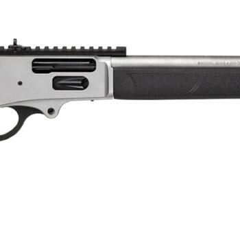 Smith & Wesson 14204 1854  45-70 Gov 6+1 20" Stainless Threaded Barrel, Stainless Steel Receiver w/Picatinny Rail, Fixed Black Synthetic Stock, Thread Protector