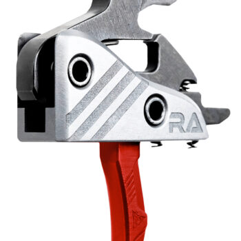 Rise Armament RA524RED Blitz  Black/Red/Silver Fits AR-Platform