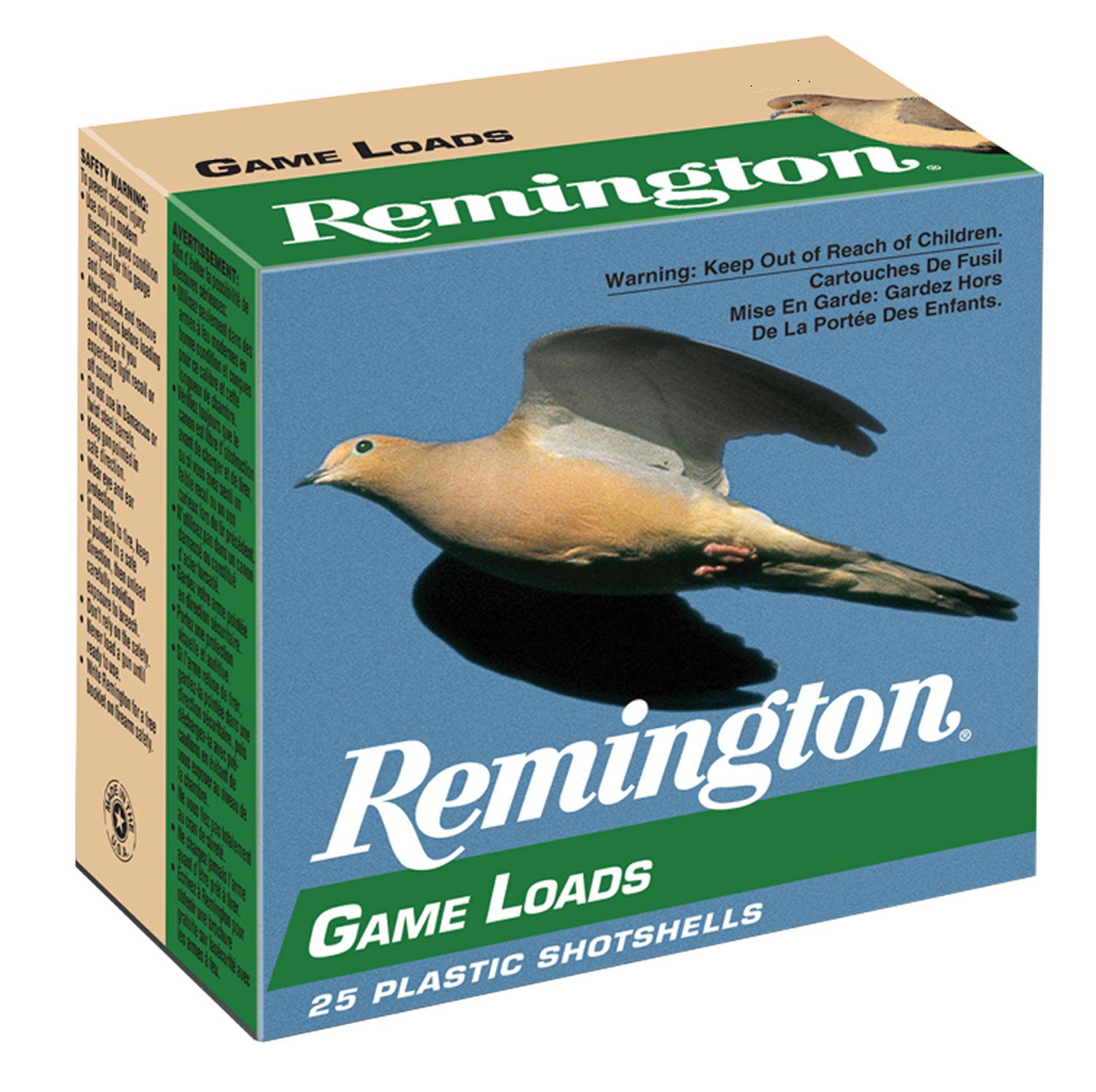 Remington Ammunition 20028 Game Load 12Gauge 2.75" 1oz 6Shot 25 Per Box/10 Case 3 Remington Ammunition 20028 Game Load 12Gauge 2.75" 1oz 6Shot 25 Per Box/10 Case