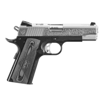Ruger SR1911 "One Lacey Place" Street Edition Handgun 45 Auto 7rd Magazines(2) 4.25" Barrel Engraved Frame G10 Grips