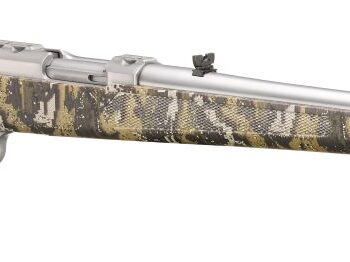 77/357 357 Mag 18.5" Brushed SS/Camo 5-rd