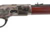 Cimarron CA271 1873 Short Full Size 38 Special 357 Mag 10+1 20" Blued Octagon Barrel, Color Case Hardened Stainless Steel Receiver, Fixed Walnut Stock, Right Hand 1 103026