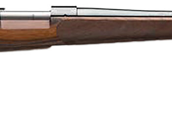 Winchester Repeating Arms 535239289 Model 70 Super Grade 6.5 Creedmoor Caliber with 4+1 Capacity, 22" Barrel, High Polished Blued Metal Finish & AAA French Walnut Stock Right Hand (Full Size)