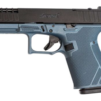 GREAT LAKES FIREARMS 19 STRIKER HGA 9MM 4IN BBL PORTED SLIDE 15RD GLOCK STYLE MAG BLUE TITANIUM