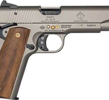 GSG M1911 HGA 15TH ANNIVERSARY EDITION .22LR 5" THRD BBL WOOD GRIP GOLD FEATURES 10RD