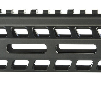 Geissele Automatics 05573B Super Modular Rail MK14 13.50" M-LOK, Black Aluminum for AR Platform, Barrel Nut Included