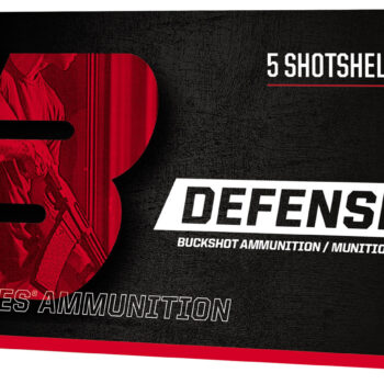 Barnes Bullets 32010 Defense  12Gauge 2.75" 00Buck Shot 5 Per Box/20 Case