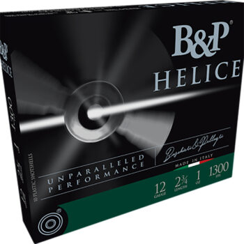 B&p Ammunition 12B1FE75 Helice Electro 12Gauge 2.75" 1oz 8Shot 10 Per Box/10 Case