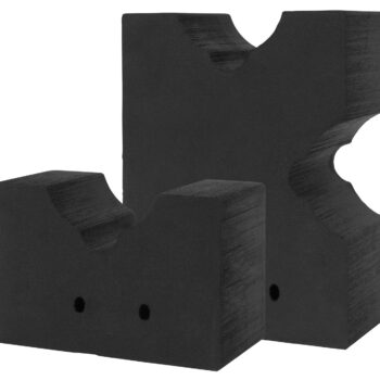 Allen 2458 Soft Rock Shooting Rest Black Foam Front and Rear Bag