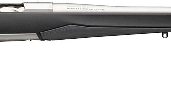 Browning 036008218 X-Bolt 2 Hunter Full Size 308 Win 4+1 22" Stainless Steel Threaded Barrel, Drilled & Tapped Stainless Steel Receiver, Adj Vari-Tech Black Composite Stock w/Adjustable Comb & LOP