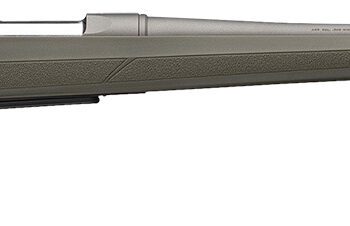 Browning 035842227 AB3  7mm Rem Mag 3+1 26" Tungsten Cerakote Threaded Sporter Barrel, & Drilled & Tapped Steel Receiver, Fixed w/Textured Grip Panels OD Green Composite Stock