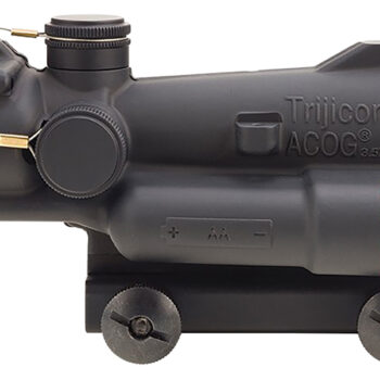 Trijicon 100502 ACOG  Matte Black 3.5x 35mm 30mm-35mm Tube LED Illuminated Green Crosshair 308/7.62 BDC Reticle