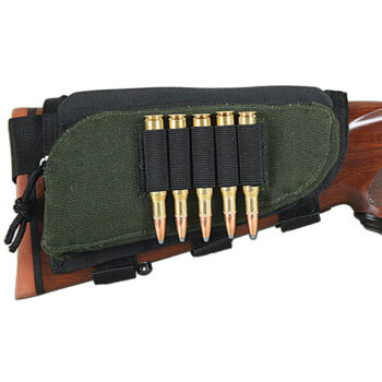 ALLEN BUTTSTOCK SHELL HOLDER AND POUCH GREEN