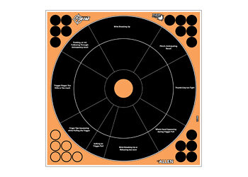 ALLEN EZ AIM 12"X12" HG TRAINER 5PK