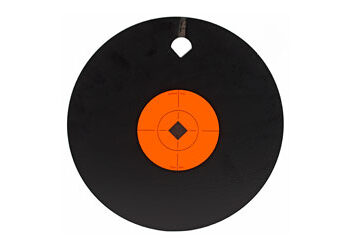 B/C 8" GONG ONE HOLE 3/8" AR500 STL