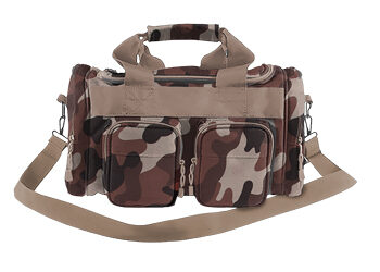 BULLDOG BLK RANGE BAG THROWBACK CAMO