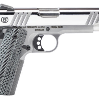 BERSA B1911 45ACP 5 POLISHED SS NS 8RD
