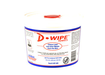 D-WIPE TOWELS 2-325 CT TUBS
