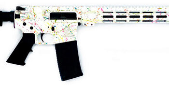 GLFA AR-15 223WYL 16 SAVED SPLATTER WHITE 30R