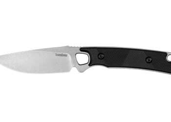 KERSHAW STEPPE 3.55" PLN D2 BLK/SLV