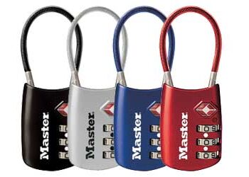 MASTERLOCK TSA PADLOCK COMBO SNGL