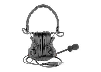 PELTOR COMTAC V HEADSET W/ MIC BLK