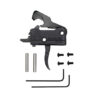RISE RAVE PCC TRIGGER W/ ANTI-WALK PINS CURVED 1 RISE20T017PCCBLK