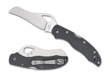 SPYDERCO GOONEY 3.46" GRAY