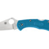 SPYDERCO DELICA 4 LTWT BLUE 1 SPYC11FPBL 1