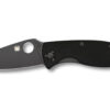 SPYDERCO TENACIOUS G-10 PLAIN BLK 2 SPYC122GBBKP 1