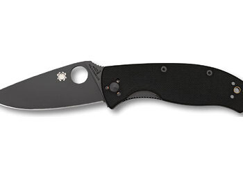 SPYDERCO TENACIOUS G-10 PLAIN BLK