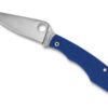 SPYDERCO GRASSHOPPER G-10 2.3" BLUE 2 SPYC138GBLP 1