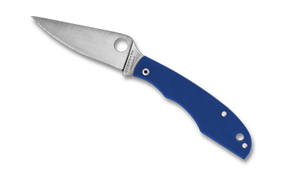 SPYDERCO GRASSHOPPER G-10 2.3" BLUE 3 SPYDERCO GRASSHOPPER G-10 2.3" BLUE