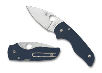 SPYDERCO LIL NATIVE G-10 2.42" BLUE