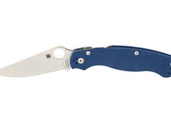 SPYDERCO MILITARY 2 G-10 4" BLUE