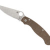 SPYDERCO MILITARY 2 CPM BRN CANVAS 2 SPYC36MPCW2 1