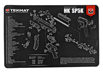 TEKMAT PISTOL MAT H&K SP5K