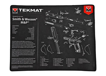 TEKMAT ULTRA PSTL MAT S&W M&P BLK