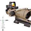 TRIJICON ACOG 4X32 FDE BAL GREEN 5.56MM 2 TRTA31ECOS G