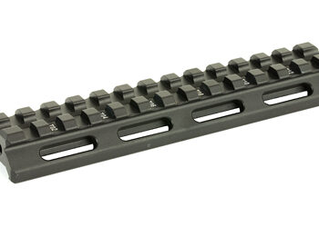 UTG SSLM PIC RISR MNT .5"HT 13 SLOTS