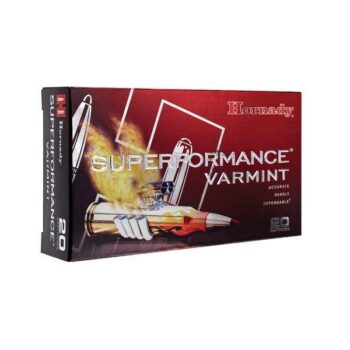 Hornady Superformance Rifle Ammunition .17 Hornet 20 gr V-MAX 3650 fps - 25/box