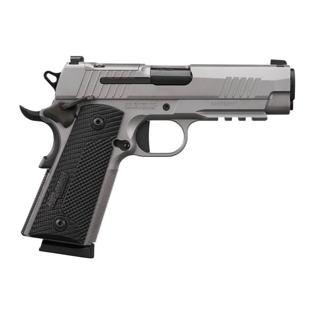 Sig Sauer 1911-XCARRY Stainless Handgun .45 ACP 8rd Magazine(2) 4.2" Barrel Optic Ready 3 Sig Sauer 1911-XCARRY Stainless Handgun .45 ACP 8rd Magazine(2) 4.2" Barrel Optic Ready