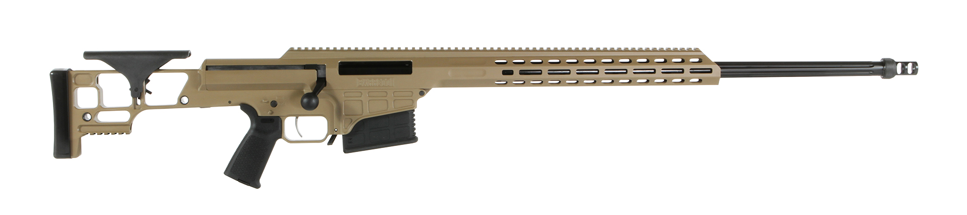 BARRETT FIREARMS SMR 6.5CM FDE 24" FIXED STK 3 BARRETT FIREARMS SMR 6.5CM FDE 24" FIXED STK