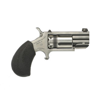 NORTH AMERICAN ARMS PUG 22MAG REV 1" SS BLACK