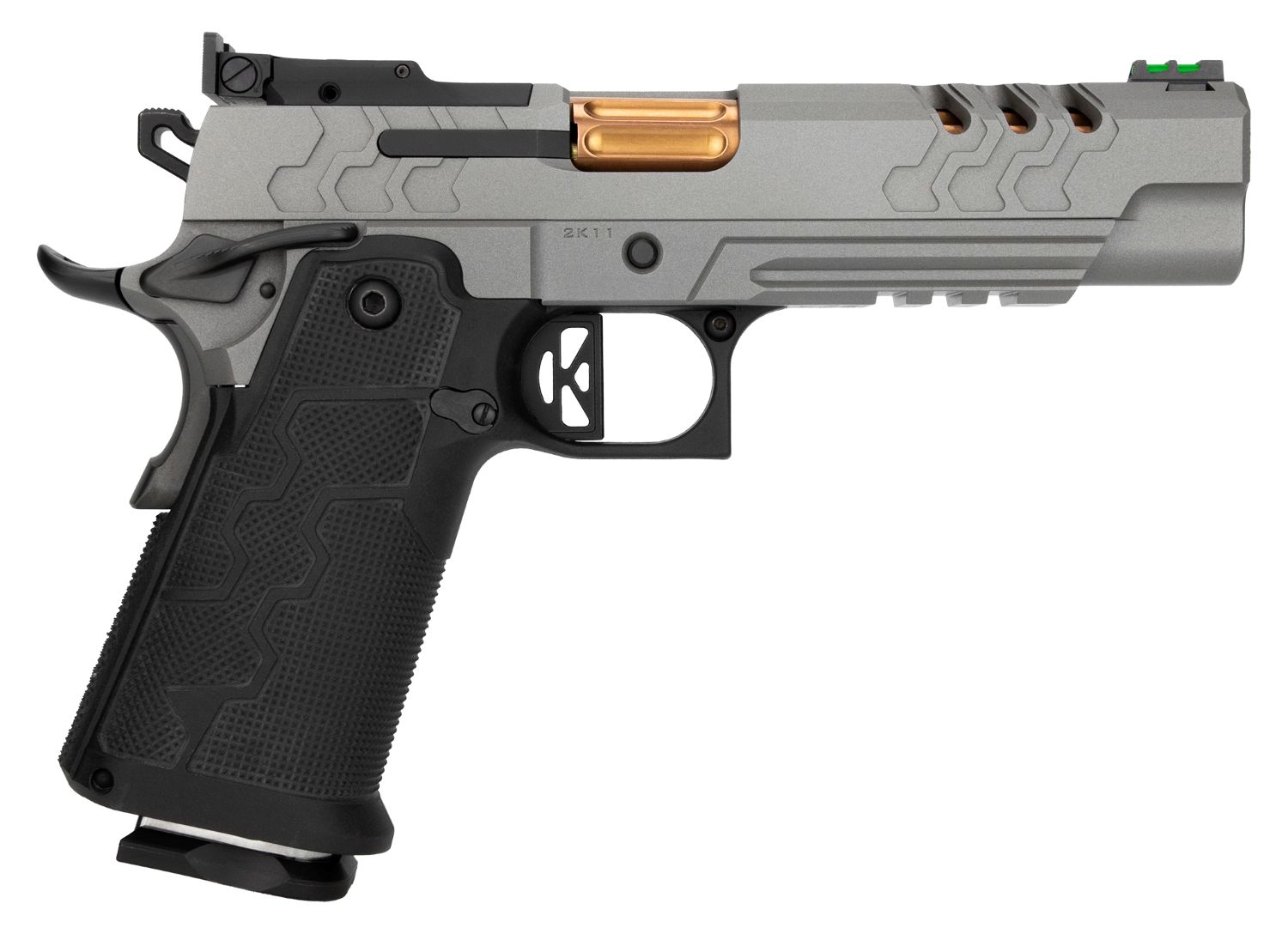 2K11 Stainless Trgt 9mm 5" OR SS/Blk 1/17&2/20 3 2K11 Stainless Trgt 9mm 5" OR SS/Blk 1/17&2/20