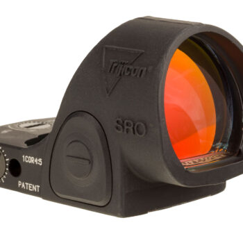 Trijicon 2500001 SRO  Matte Black 1 x 0.98" x 0.89" 1 MOA Red Dot