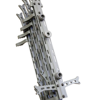 Hawk HWKACS4PK Helium Climbing Sticks Gray Aluminum 10" W x 20" L 4 Pack