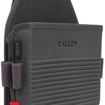 Allen 8324 Competitor Shell Bag Gray EVA Capacity 50rd Waist Mount 2" Belt