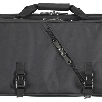 Bulldog  Two Gun Double Gun Case 52" Black Nylon for 2 Long Guns